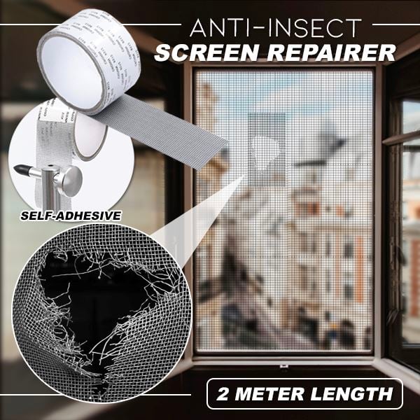 Fix Torn Screens Without Replacing the Whole Mesh – Cut, Peel & Patch