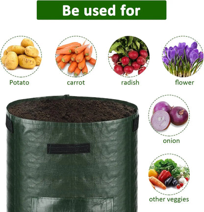 10 Gal Potato Growing Bags (Set of 3)