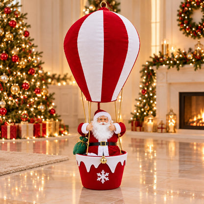 🔥The Floating Santa Experience – Cordless Glow & Musical Magic