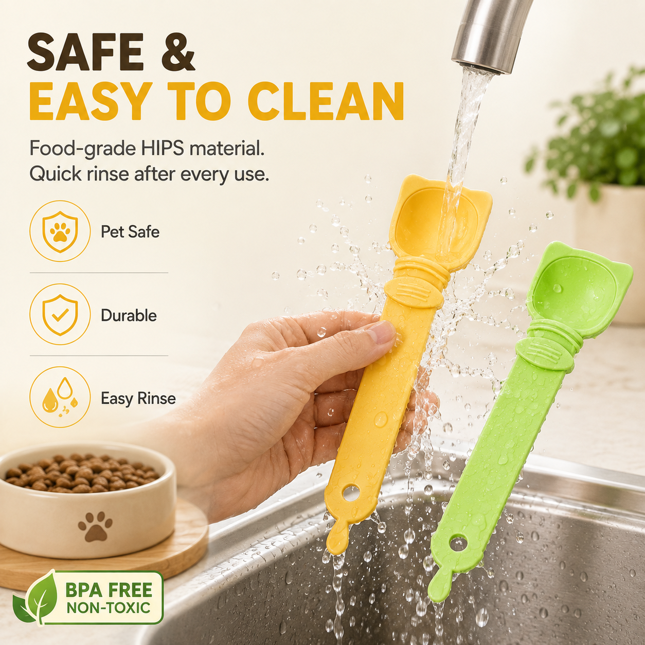 🐱2 Counts Cat Strip Feeders🧼