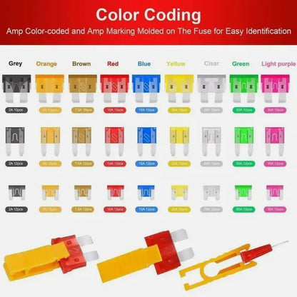 🚗🔥306PCS&Car Blade Fuse Assortment Set