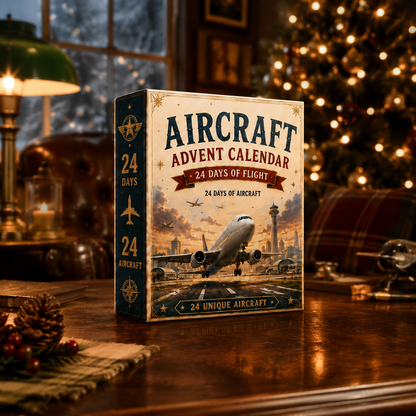 2026 Aircraft Advent Calendar – 24 Days of Aviation Surprises ✈️🎄