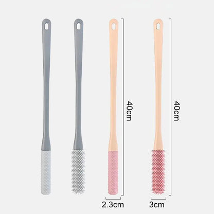 🦶🚿 Long-Handle Silicone Foot Cleaning Brush Set ✨ Easy-Reach Toe & Heel Care | 2 PCS