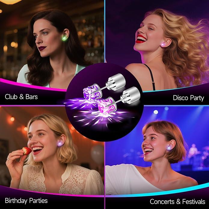 ✨ LED Light-Up Earrings – Make Your Night-Out Look Glow