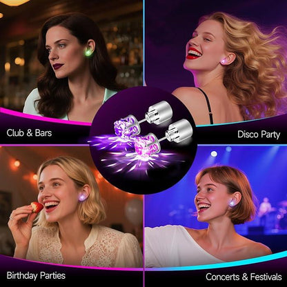 ✨ LED Light-Up Earrings – Make Your Night-Out Look Glow