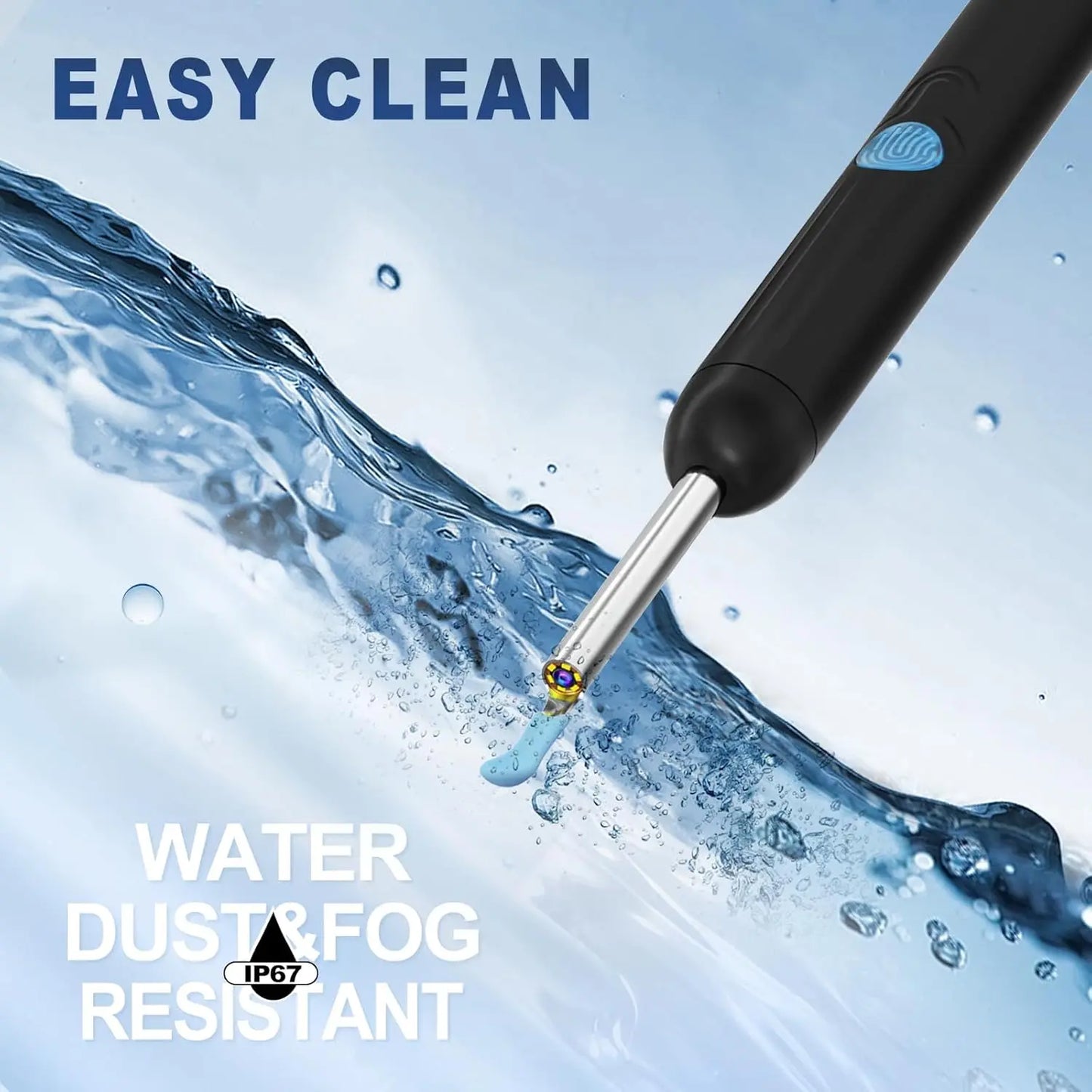 🔍Ear Hygiene Set, HD Visual Earwax Removal Tool with Camera, 1080P HD Camera Ear Cleaner, Compatible with iPhone and Android Phones