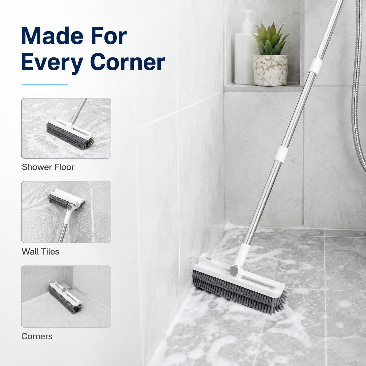 🔥3-in-1 Scrub Brush