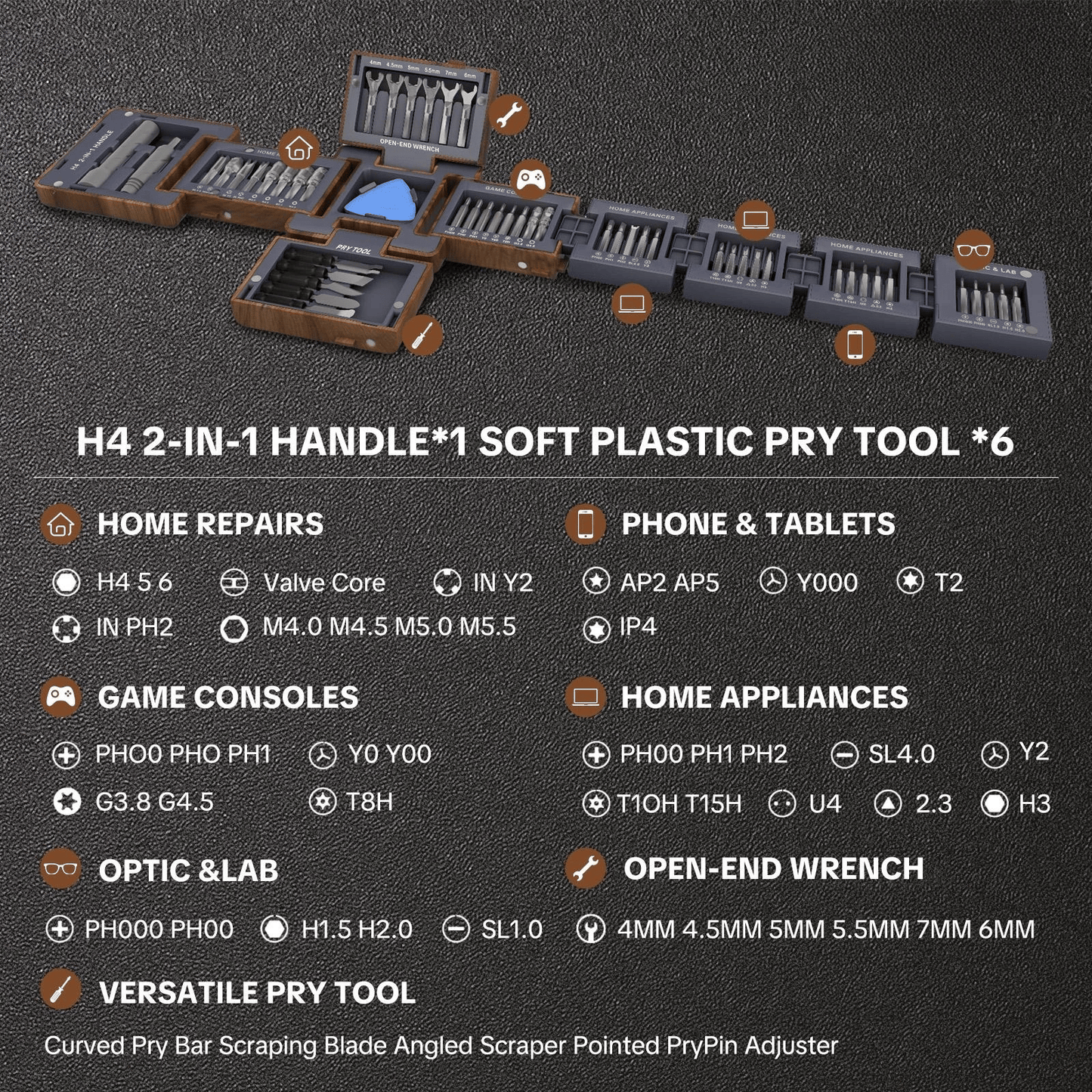 🔥Popular Set🔥: 55-in-1 Magnetic Screwdriver Set