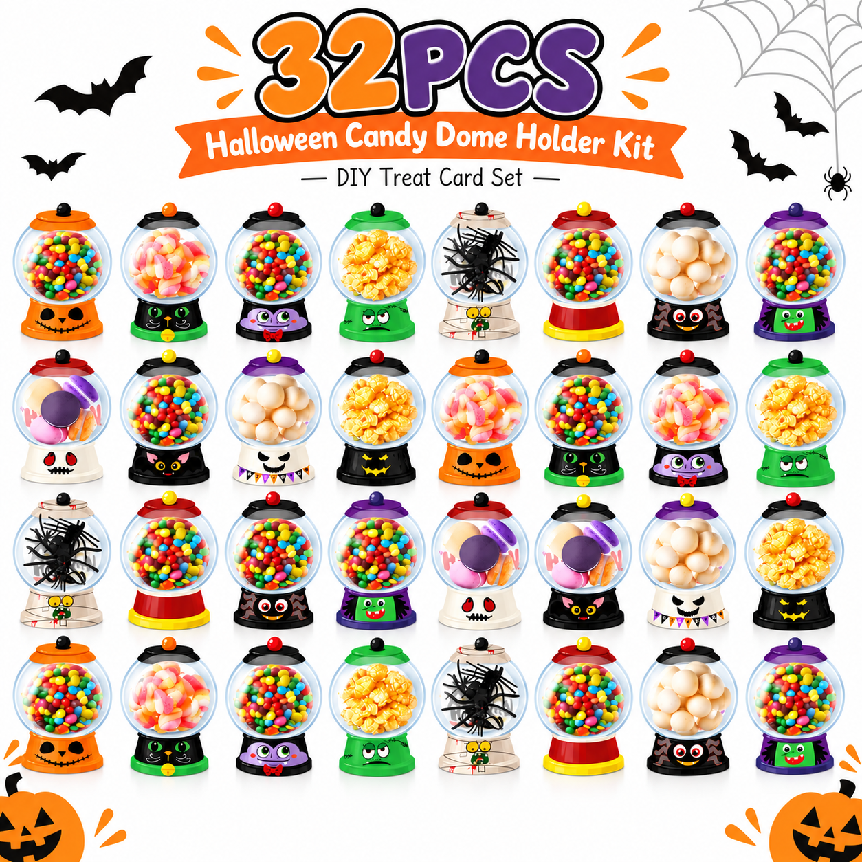 🎃🍭Halloween Candy Dome Kit – Make Every Treat a Spooky Surprise