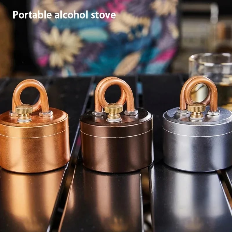 🎉LAST DAY 49% OFF -🔥High-Power Portable Mini Outdoor Spirit Burner & Alcohol Stove