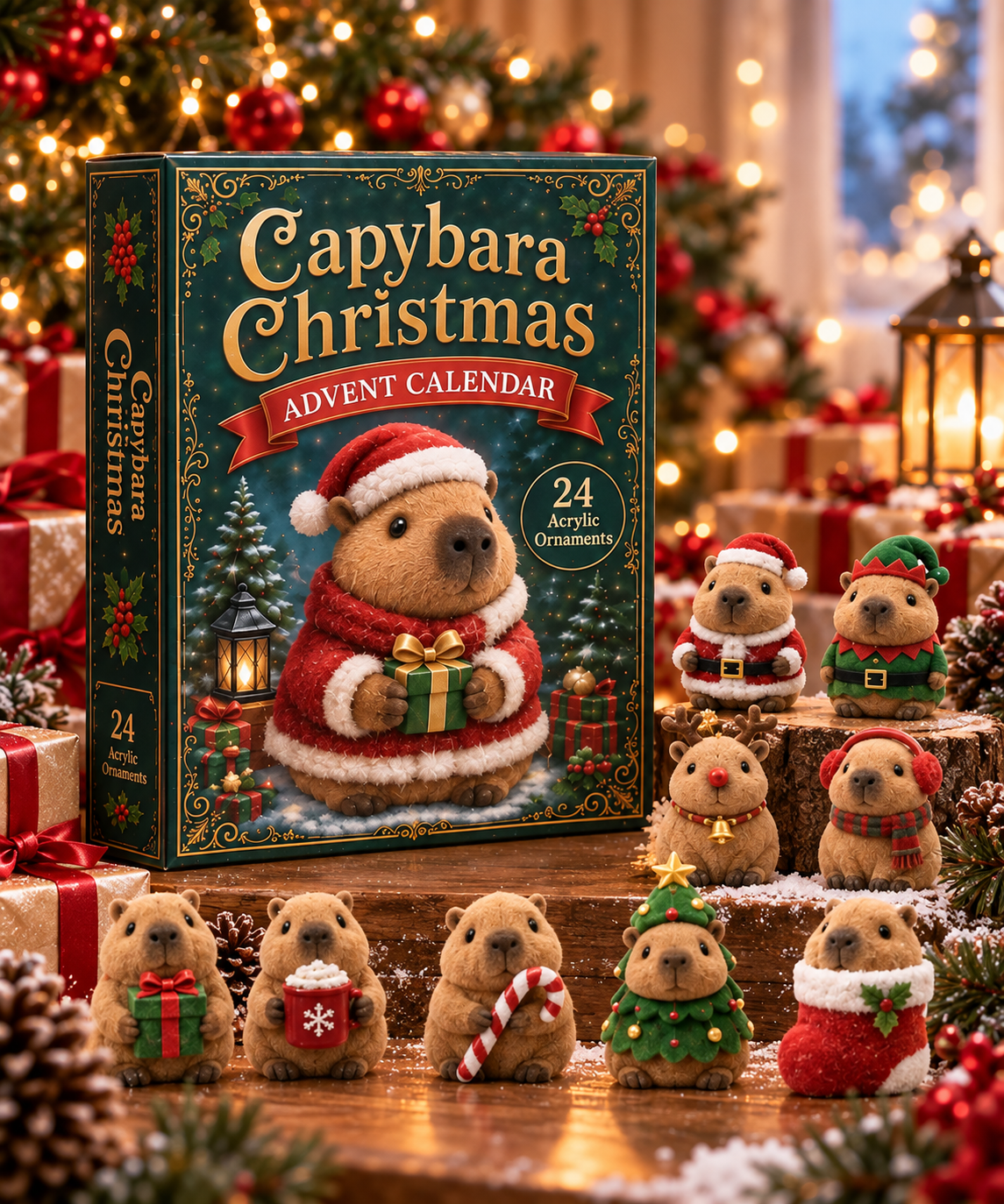 24-Day Blind Box Advent Calendar – 24 Charm Surprises