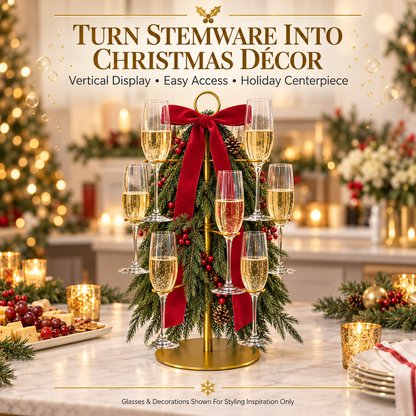 🥂✨Christmas Tree Wine Glass Holder