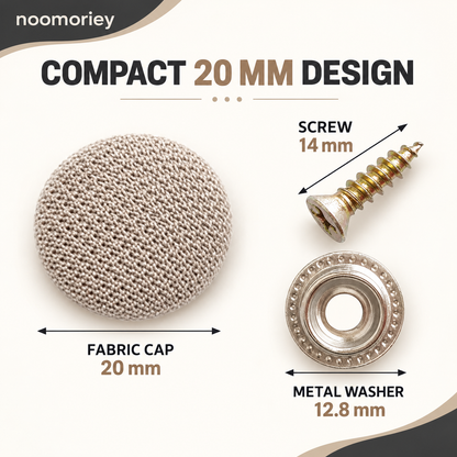 40 Pack Car Roof Headliner Repair Buttons