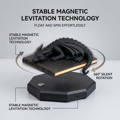 🐉 Floating Dragon Book Lamp – Turn Your Shelf Into A Fantasy Scene