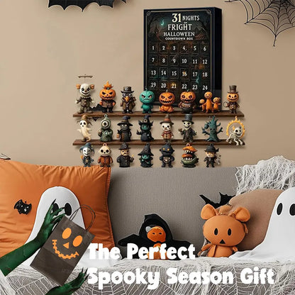 31-Day Halloween Countdown Calendar – Mystery Mini Figurines