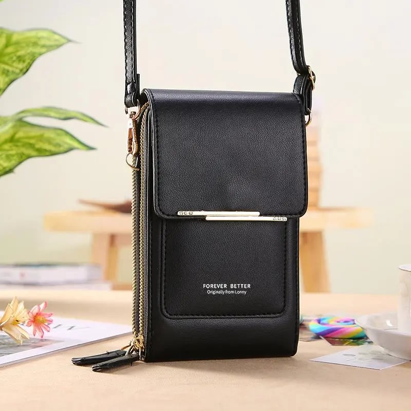 📱 Touchscreen Crossbody Phone Bag – Hands-Free Phone Wallet & Purse