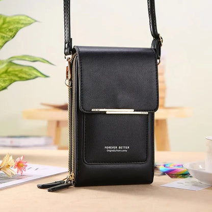 📱 Touchscreen Crossbody Phone Bag – Hands-Free Phone Wallet & Purse