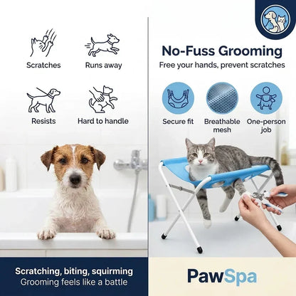 🐾🛁Pet Bath & Grooming Stand