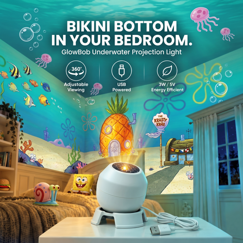 ✨GlowBob Water World Light—A small light that creates a big underwater adventure