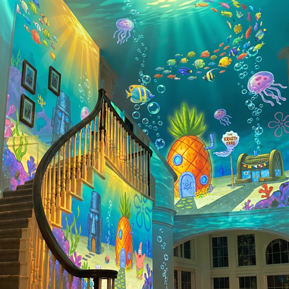 ✨GlowBob Water World Light—A small light that creates a big underwater adventure