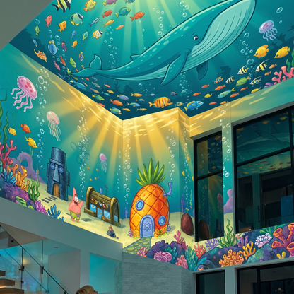 ✨GlowBob Water World Light—A small light that creates a big underwater adventure