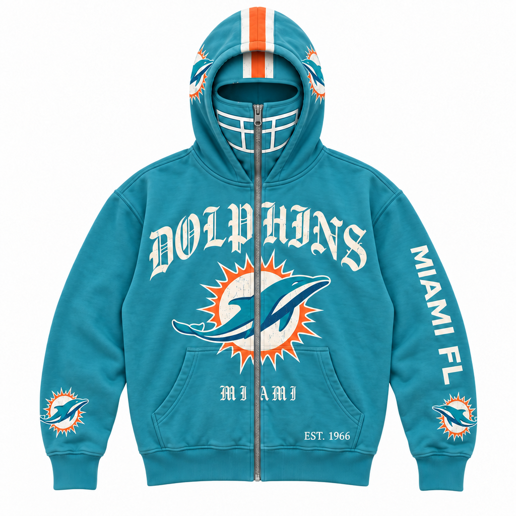 🏈 2-in-1 Football Full-Zip Hoodie for Men & Women – Helmet-Style Zip Hood, Oversized Fit, Long Sleeve Game Day Pullover Jacket for Football Fans 🏆