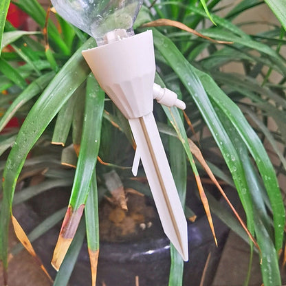 Adjustable Bottle Drip Watering Spike – Easy Self-Watering for Potted Plants