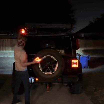 🚛 Wireless LED Trailer Lights – Easy Towing Light Setup