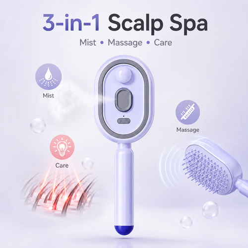 💆♀️Mist Straightening Comb – Easy Salon-Like Hair