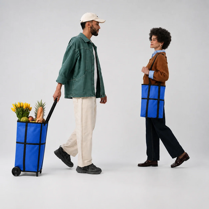 Portable Folding Bag with Wheels