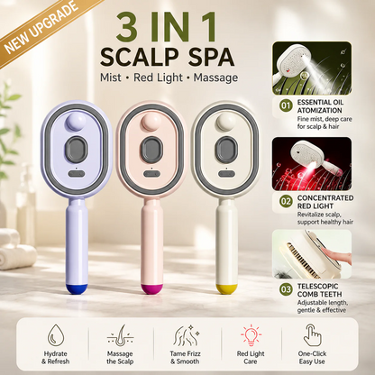 💆♀️Mist Straightening Comb – Easy Salon-Like Hair