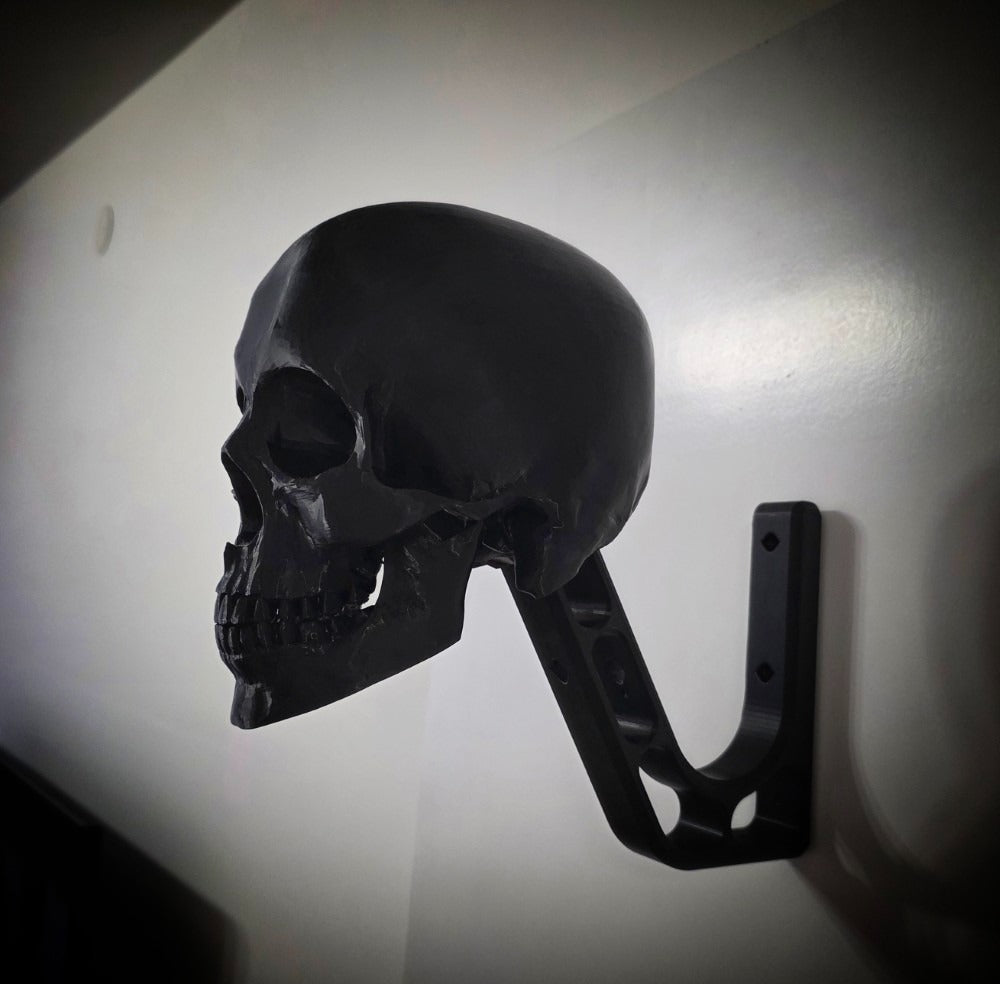 🏍️Skull Motorcycle Helmet Wall Mount