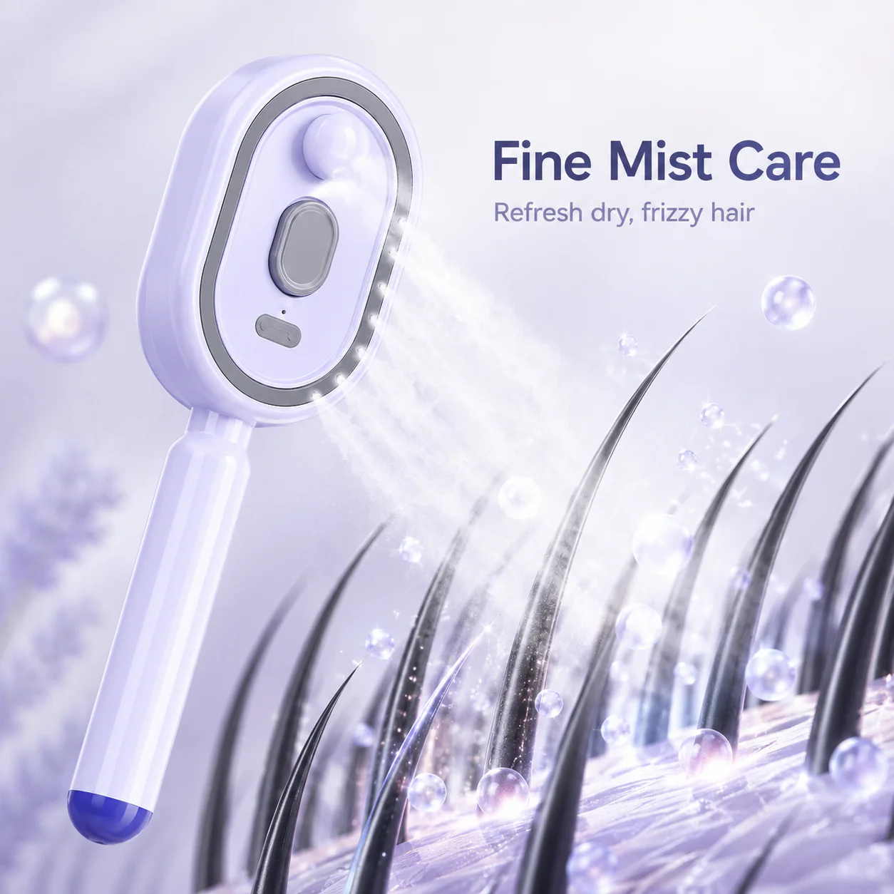 💆♀️Mist Straightening Comb – Easy Salon-Like Hair
