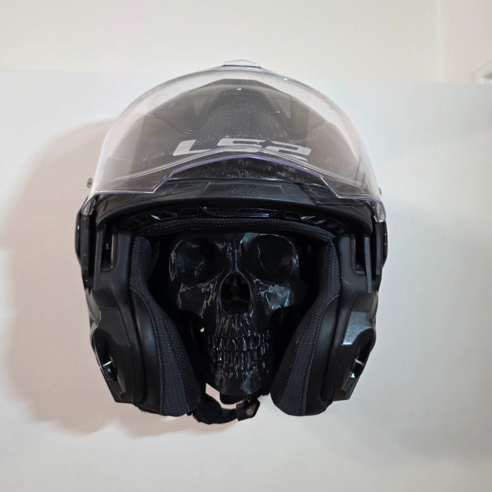 🏍️Skull Motorcycle Helmet Wall Mount