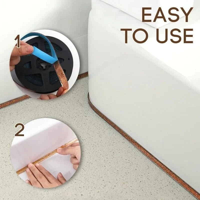 ✨ Peel & Stick Gap Sealing Tape – 6m Kitchen & Bath Edge Trim