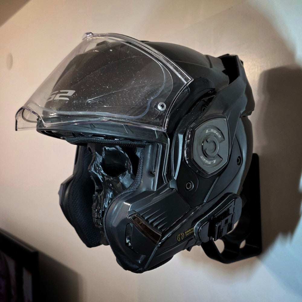 🏍️Skull Motorcycle Helmet Wall Mount