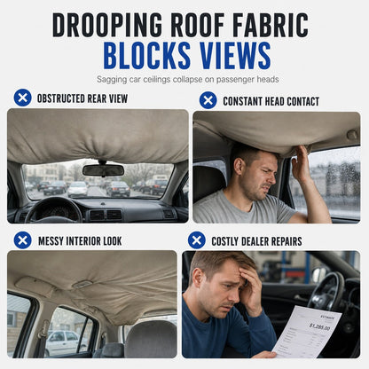 🚗 Car Headliner Repair Buttons – Easy Fix for Sagging Roof Fabric