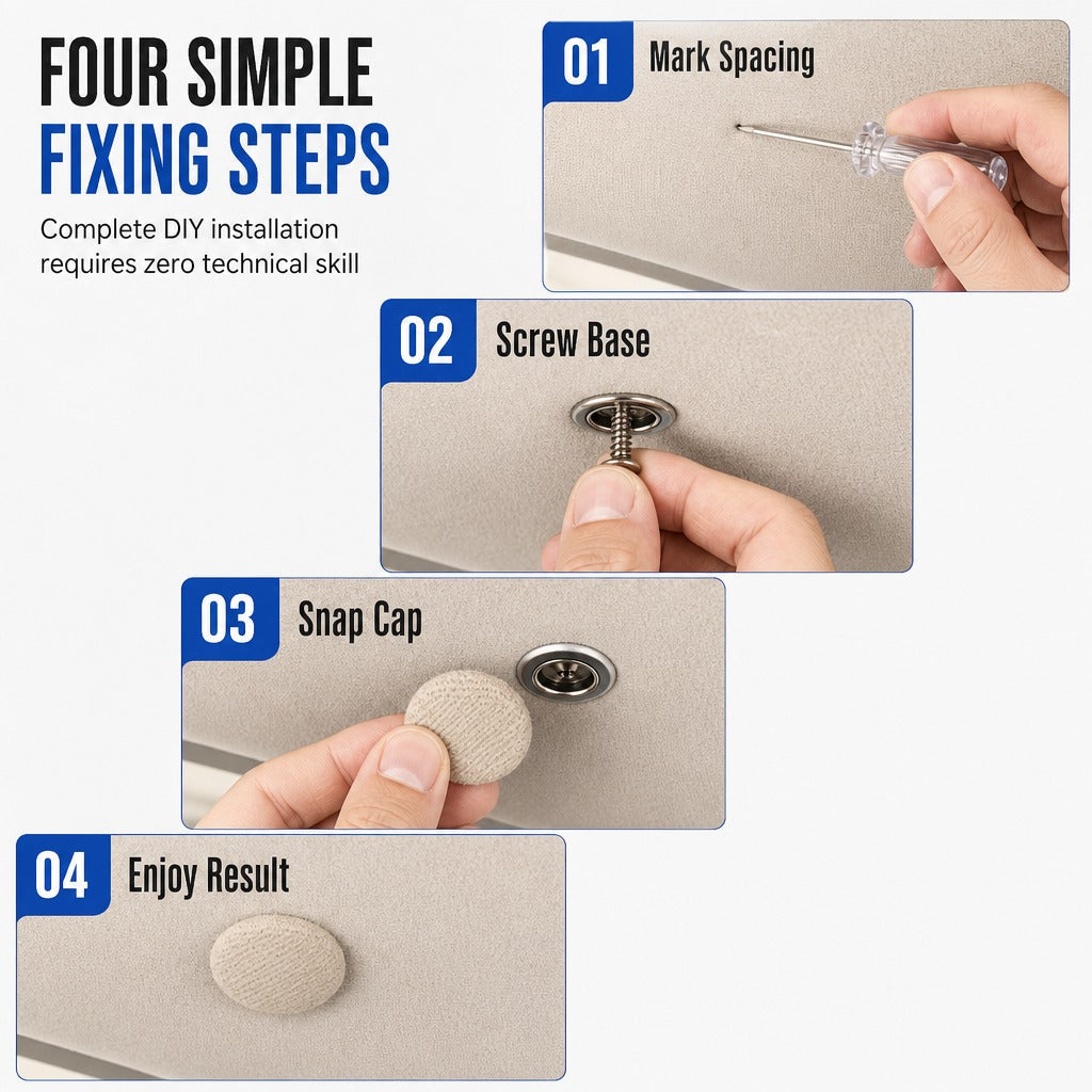 🚗 Car Headliner Repair Buttons – Easy Fix for Sagging Roof Fabric