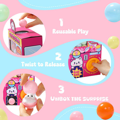 🎁Squishy Capsule Machine Toy, Vending Machine Kids Toy