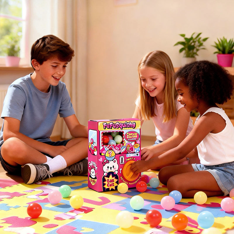 🎁Squishy Capsule Machine Toy, Vending Machine Kids Toy