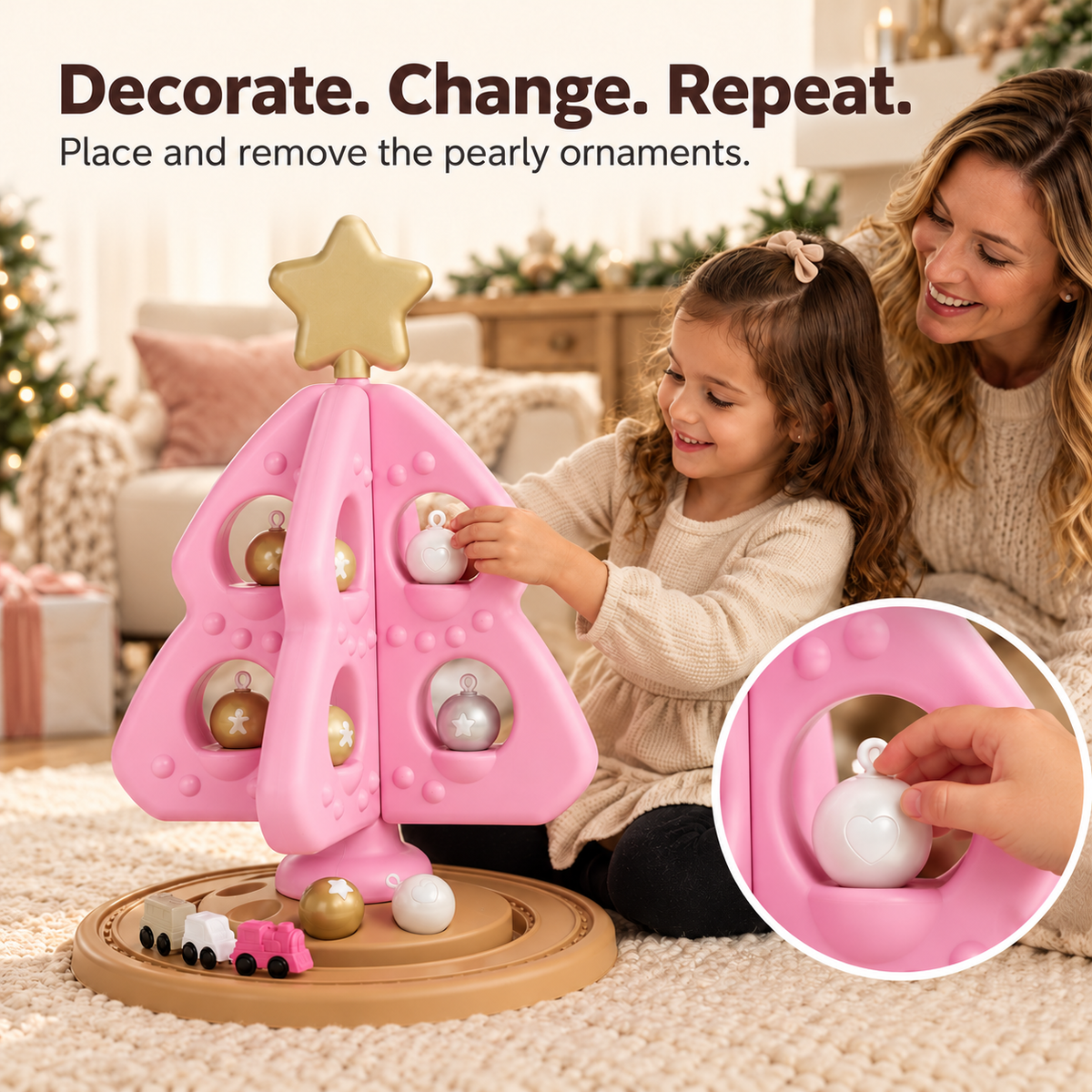 🔥My First Christmas Tree Stacking and Sorting Toys