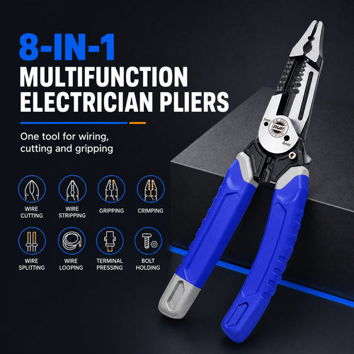 ✨8-IN-1 ELECTRICIAN PLIERS🛠️