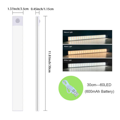 Magnetic Wireless LED Light Bar with Motion Sensor