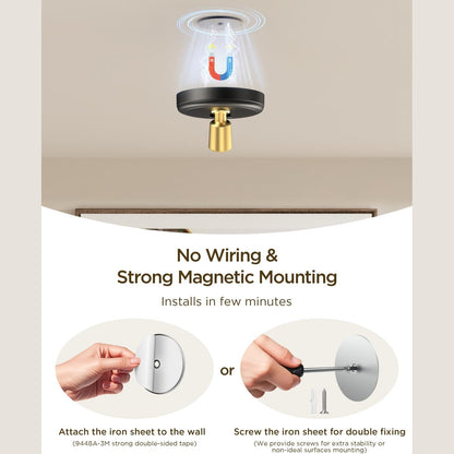 ✨ Rechargeable Wireless LED Spotlights – Instantly Elevate Any Corner