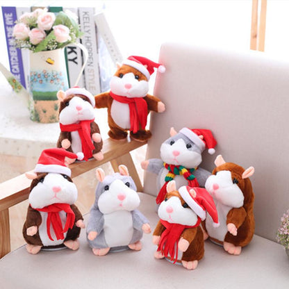Talking Hamster Plush Toy – Funny Voice-Repeating Interactive Gift