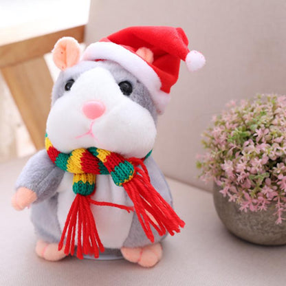 Talking Hamster Plush Toy – Funny Voice-Repeating Interactive Gift