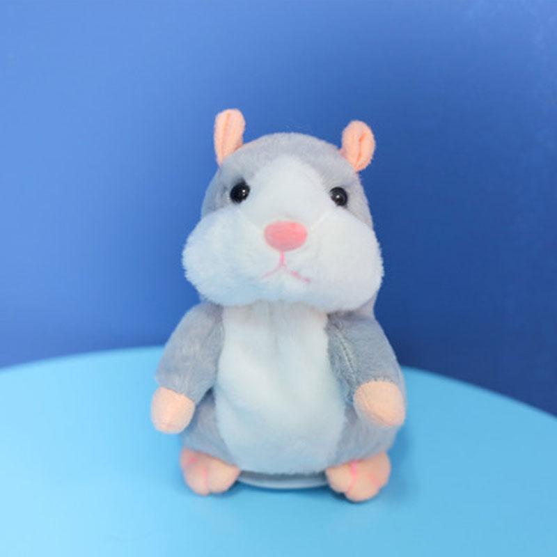 Talking Hamster Plush Toy – Funny Voice-Repeating Interactive Gift