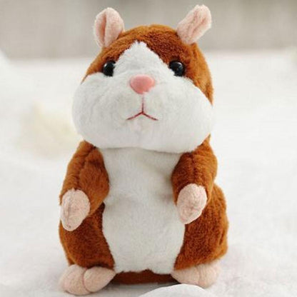 Talking Hamster Plush Toy – Funny Voice-Repeating Interactive Gift