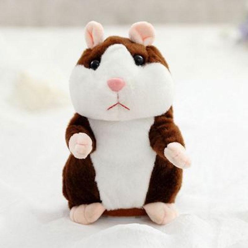 Talking Hamster Plush Toy – Funny Voice-Repeating Interactive Gift
