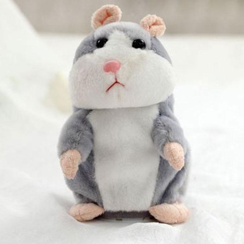 Talking Hamster Plush Toy – Funny Voice-Repeating Interactive Gift